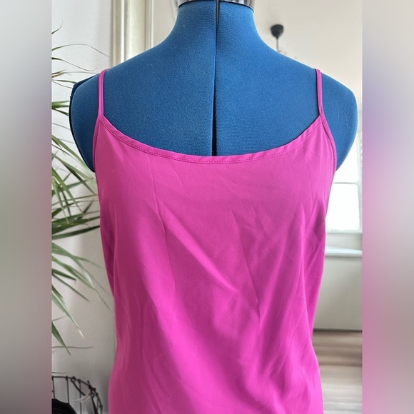 TORY BURCH Magenta Fuchsia Spaghetti Strap Cami Slip Dress Size 0 - Picture 5 of 12